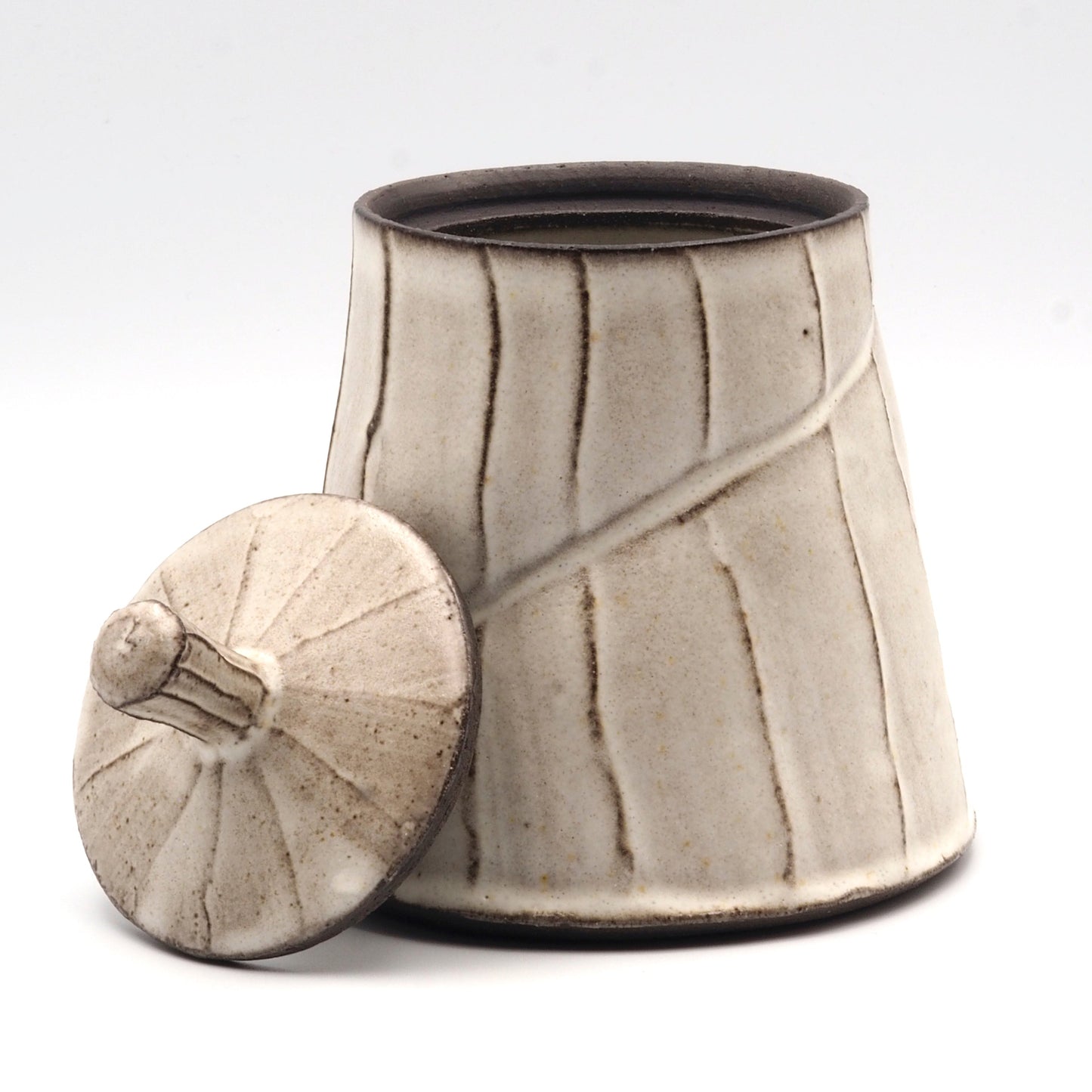 Faceted Jar