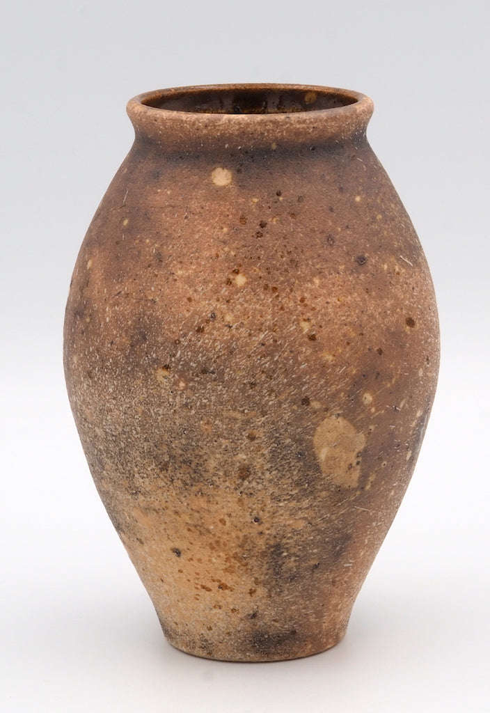 Faux Woodfired Vase