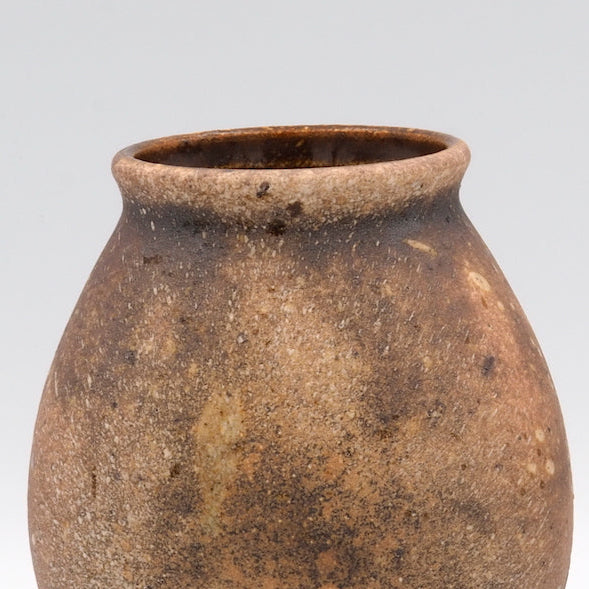 Faux Woodfired Vase