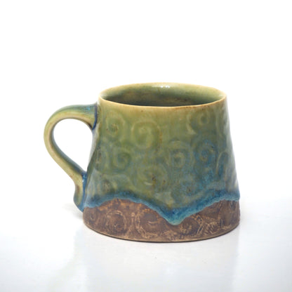 Spiral Etched Mug